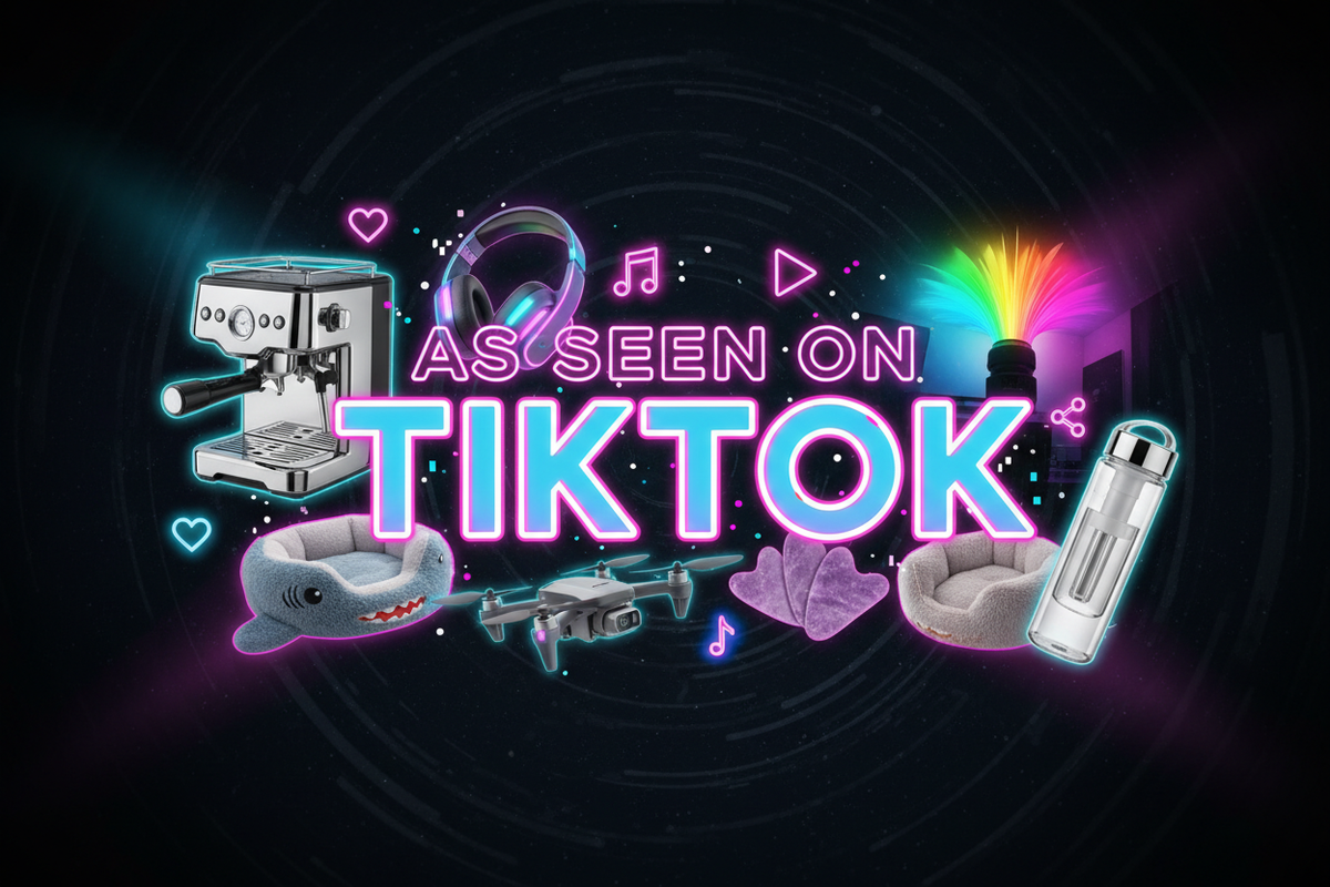 As Seen On TikTok Banner